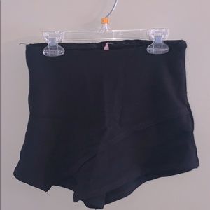 Black dressy skort